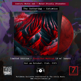 THE GATHERING Katowice LP RED BLACK MARBLE , PRE-ORDER [VINYL 12"]